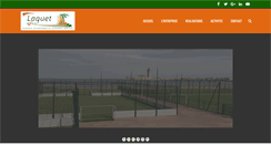 Desktop Screenshot of laquetmaroc.com